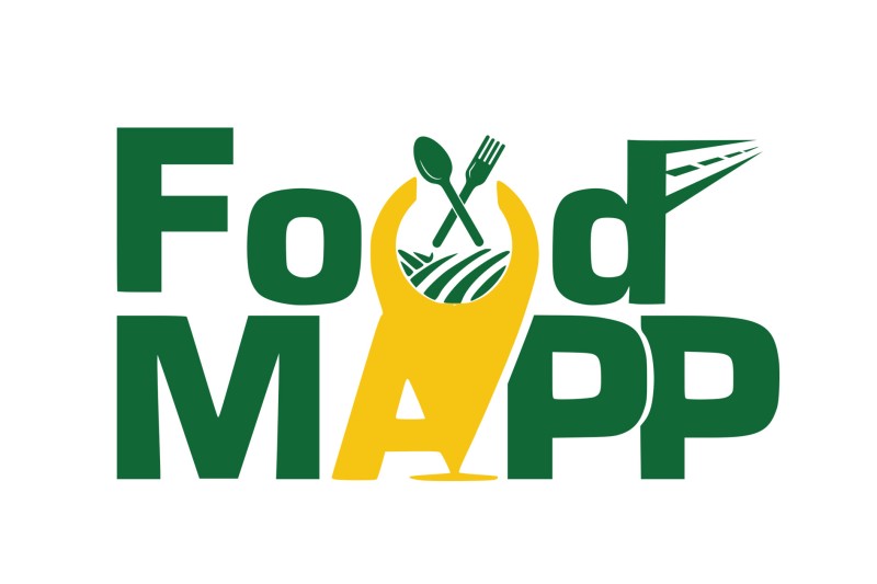The logo for the FoodMAPP project 